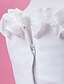 preiswerte Kleider für die Blumenmädchen-Prinzessin Boden-Länge Blumenmädchenkleid Erstkommunion Süßes Ballkleid Chiffon mit Schärpe / Band Fit 3-16 Jahre