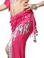 cheap Belly Dancewear-Performance Dancewear Chiffon with Coins Belly Dance Belt For Ladies