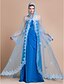 cheap Wraps &amp; Shawls-Long Sleeve Capes Organza Wedding / Party Evening Wedding  Wraps / Hoods &amp; Ponchos With Embroidery