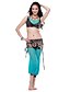 cheap Belly Dancewear-Dancewear Tulle Belly Dance Outfits Top and Bottom For Ladies More Colors