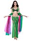 cheap Belly Dancewear-Dancewear Tulle Belly Dance Outfits Top and Bottom For Ladies More Colors