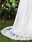 levne Svatební šaty-A-Linie Svatební šaty Srdcový výstřih Extra dlouhá vlečka Tyl Bez ramínek s Sklady Korálky Aplikace 2020