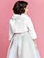 cheap Wraps &amp; Shawls-Long Sleeve Shrugs Faux Fur Wedding / Party Evening Fur Wraps / Kids&#039; Wraps With Smooth / Fur