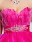 cheap Cocktail Dresses-A-Line Ball Gown Strapless Sweetheart Short / Mini Tulle Matte Satin Cocktail Party Homecoming Prom Wedding Party Sweet 16 Dress with