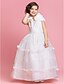 cheap Wraps &amp; Shawls-Sleeveless Capelets Feather / Fur Party Evening Fur Wraps / Kids&#039; Wraps With Lace / Flower