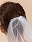 cheap Wedding Veils-Gorgeous One-tier Chapel Wedding Veil With Finished / Lace Applique Edge