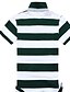 economico Magliette uomo-CHUANGGAN couverture collare Stripes T Shirt Polo
