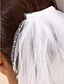 cheap Wedding Veils-2 Layers Elbow Wedding Bridal Veil With Scattered Crystals And Beaded Edge