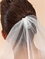 cheap Wedding Veils-One Layers Chapel Wedding Veil With Lace Applique / Finished Edge