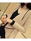 voordelige Bovenkleding voor dames-vrouwen asym neckine losse cardigan (past size = s)