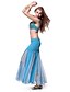 cheap Belly Dancewear-Dancewear Crystal Cotton with Cryatal Belly Dance Outfits Top and Skirt For Ladies