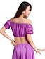 cheap Belly Dancewear-Dancewear Chiffon Belly Dance Top For Ladies More Colors