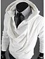 cheap Men&#039;s Outerwear-Men&#039;s Solid Colored False two Hoodie Sweater