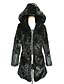 cheap Women&#039;s Fur &amp; Faux Fur Coats-Long Sleeve Hood Faux Fur Casual/Party Coat(More Colors)