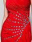cheap Evening Dresses-Sheath / Column Open Back Prom Formal Evening Dress Sweetheart Neckline Sleeveless Floor Length Jersey with Crystals Split Front 2022