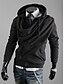 cheap Men&#039;s Outerwear-Men&#039;s Solid Colored False two Hoodie Sweater