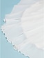 זול שמלות כלה-אולם שמלות חתונה בתולת ים \ חצוצרה עם תכשיטים שרוולים קצרים שובל קורט שיפון שמלות כלה עם חרוזים אפליקציות 2024