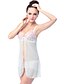 abordables Lencería sexy-Blanco Sexy Babydoll Straped