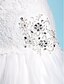 billiga Brudklänningar-Sal Bröllopsklänningar Golvlång Ärmlös Hjärtformad urringning Spets Med 2023 Vår Brudklänningar