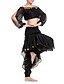 זול הלבשה לריקודי בטן-ריקוד בטן מטבעות חרוזים נצנצים בגדי ריקוד נשים 7.87אינץ&#039; (20 ס&quot;מ) טבעי שיפון
