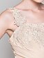 billige Populære kjoler til brudens mor-Tube / kolonne Kjole til brudens mor Indpakning inkluderet Etskuldret Gulvlang Chiffon 3/4-ærmer med Kryds &amp; Tværs Perlearbejde Applikeret broderi 2022