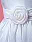 preiswerte Kleider für die Blumenmädchen-Prinzessin Knie-Länge Blumenmädchenkleid Erstkommunion Süßes Ballkleid Taft mit Schärpe / Band Fit 3-16 Jahre