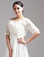 cheap Wraps &amp; Shawls-Lace Wedding Party Evening Casual Wedding  Wraps With Sequin Coats / Jackets