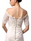cheap Wraps &amp; Shawls-Shrugs Lace Wedding / Party Evening / Casual Wedding  Wraps With Lace