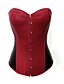 cheap Women&#039;s Lingerie-LuckyOne Women&#039;s Leather Splicing Corset Red