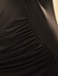 levne Dámské šaty-Fruitfui Elegantní fishtail vráskám dlouhé šaty