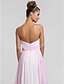 cheap Bridesmaid Dresses-Sheath / Column Sweetheart Neckline Floor Length Chiffon Bridesmaid Dress with Ruched / Draping / Side Draping