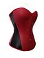 cheap Women&#039;s Lingerie-LuckyOne Women&#039;s Leather Splicing Corset Red