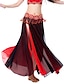 cheap Belly Dancewear-Belly Dance Skirt Tier Split Front Women&#039;s Training Performance Chiffon / Ballroom