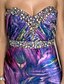 cheap Evening Dresses-Mermaid / Trumpet Open Back Formal Evening Military Ball Dress Strapless Sweetheart Neckline Sleeveless Floor Length Stretch Satin with Criss Cross Ruched Crystals 2020 / Split Front