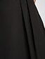 olcso Koszorúslányruhák-A-vonalú Pánt nélküli Térdig érő Sifon Koszorúslány ruha val vel Rátétek / Cakkos által LAN TING BRIDE®