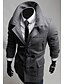 abordables Manteaux &amp; Vestes Homme-DAYD concurrentiel Corne Bouton Tweed Coat (gris)