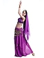 cheap Belly Dancewear-Belly Dance Coin Beading Sequin Women&#039;s Chiffon / Performance