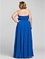 cheap Special Occasion Dresses-Sheath / Column Open Back Dress Prom Formal Evening Floor Length Sleeveless Strapless Chiffon with Bow(s) Beading Side Draping 2023