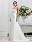 Χαμηλού Κόστους Νυφικά Φορέματα-Γραμμή Α Στράπλες Ουρά Σατέν Στράπλες Απλό Κομψή Φορέματα γάμου φτιαγμένα στο μέτρο με Κουμπί 2020
