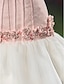 olcso Menyasszonyi ruhák-Karcsúsított Pánt nélküli Seprő uszály Csipke / Organza Made-to-measure esküvői ruhák val vel Virág által LAN TING BRIDE®