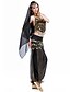 Χαμηλού Κόστους Ρούχα χορού της κοιλιάς-Χορός της κοιλιάς Κορυφή Κέρματα Χάντρες Πούλιες Γυναικεία Σιφόν / Επίδοση
