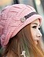 cheap Beanie Hat-Women&#039;s Active Knitwear Beanie / Slouchy-Solid Colored Winter Pink Cream Khaki / Hat &amp; Cap