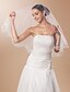 cheap Gifts &amp; Decorations-One-tier Pencil Edge Wedding Veil Fingertip Veils with Beading Lace / Tulle A-line, Ball Gown, Princess, Sheath / Column, Trumpet / Mermaid