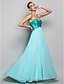 cheap Prom Dresses-Ball Gown Beaded &amp; Sequin Prom Formal Evening Military Ball Dress Strapless Sweetheart Neckline Sleeveless Floor Length Chiffon Sequined with Draping 2020