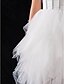 Χαμηλού Κόστους Φορέματα Ξεχωριστών Γεγονότων-Γραμμή Α Αργίες Καλωσόρισμα Αποφοίτηση Φόρεμα Στράπλες Αμάνικο Μέχρι το γόνατο Σατέν Τούλι με Φιόγκος(οι) Χάντρες 2021