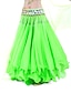 cheap Belly Dancewear-Belly Dance Skirt Draping Tier Women&#039;s Training Natural Chiffon