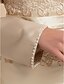 זול בולרו וצעיף-שרוול ארוך מעיל\ז&#039;קט סאטן חתונה / מסיבה / ערב / קזו&#039;אל כורכת חתונה עם חרוזים / נצנצים