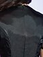 preiswerte Kleider für besondere Anlässe-Eng anliegend Kleines Schwarzes Kleid Festtage Cocktailparty Kleid Schmuck Kurzarm Knie-Länge Spitze Satin - Chiffon mit Spitze 2021