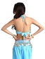 abordables Ropa de danza del vientre-Dancewear Tulle Belly Dance Top para damas (más colores)