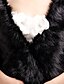cheap Wraps &amp; Shawls-Shawls Faux Fur Party Evening / Casual Wedding  Wraps / Fur Wraps With